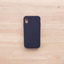  iPhone X / XS silikone cover - Mørkeblå