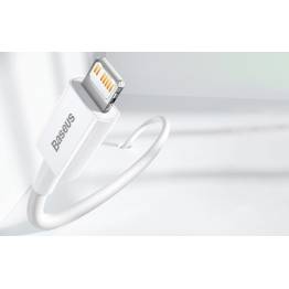  Baseus Superior USB-C til Lightning kabel - 2m - Hvid