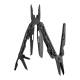 NexTool Black Knight multitool 11-i-1 med 9 bits - Sort