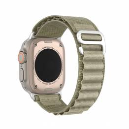  Apple Watch Ultra nylon Loop rem 42/44/45/49mm - Olivengrøn