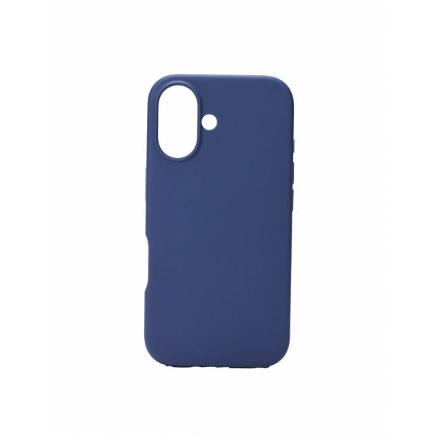 iPhone 16 Silicon cover - mørkeblå