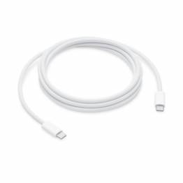 USB-C kabel med nylon vævning - 100W - 2m - Hvid