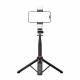 Selfiestang 3-i-1 med tripod, fjernbetjening og dual LED lys - op til 1,33m