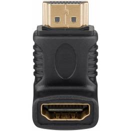  HDMI hun til HDMI han med 90 grader vinkel