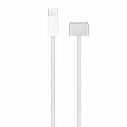  USB-C til Magsafe 3 T-kabel 2 Meter - Hvid - OEM Kvalitet