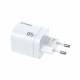 Wozinsky 65W GaN PD oplader m 2x USB-C og 1x USB-A porte