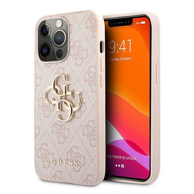 Guess iPhone 13 Pro Max pink hardcase 4G Big