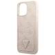 Guess 4G Triangle Logo Med kortplads cover til iPhone 13 Pro Max - pink