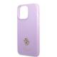 Guess iPhone 13 Pro / 13 lilla/lilla hardcase Saffiano 4G