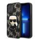 Karl Lagerfeld iPhone 13 Pro / 13 hardcase sort Monogram Ikonik Patch