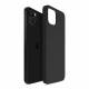 iPhone 13-cover fra 3mk Silicone Case-serien - sort