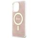 Guess iPhone 13 Pro Max pink hardcase 4G MagSafe