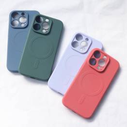  iPhone 13 Pro Silikone Cover Magsafe - lilla