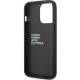 Case BMW iPhone 13 Pro / 13 sort hardcase læder Carbon