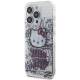 Hello Kitty IML Kitty On Bricks Graffiti cover til iPhone 13 Pro / 13 - hvid