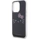 Hello Kitty IML Kitty Face cover til iPhone 13 Pro / 13 - sort