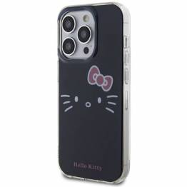  Hello Kitty IML Kitty Face cover til iPhone 13 Pro Max - sort