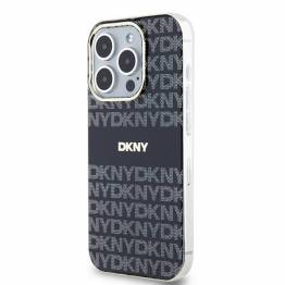  DKNY IML Mono & Stripe MagSafe cover til iPhone 13 Pro Max - sort