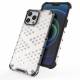 Honeycomb cover med TPU-bumper til iPhone 13 Pro Max sort