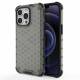 Honeycomb cover med TPU-bumper til iPhone 13 Pro sort