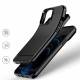 Carbon Case Fleksibel Cover TPU Case til iPhone 13 Pro sort