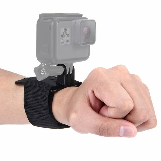Velcro wrist strap armbånd til GoPro og andre actionkameraer - op til 23cm