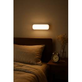  LED auto nat-funktion lampe med bevægelsesensor