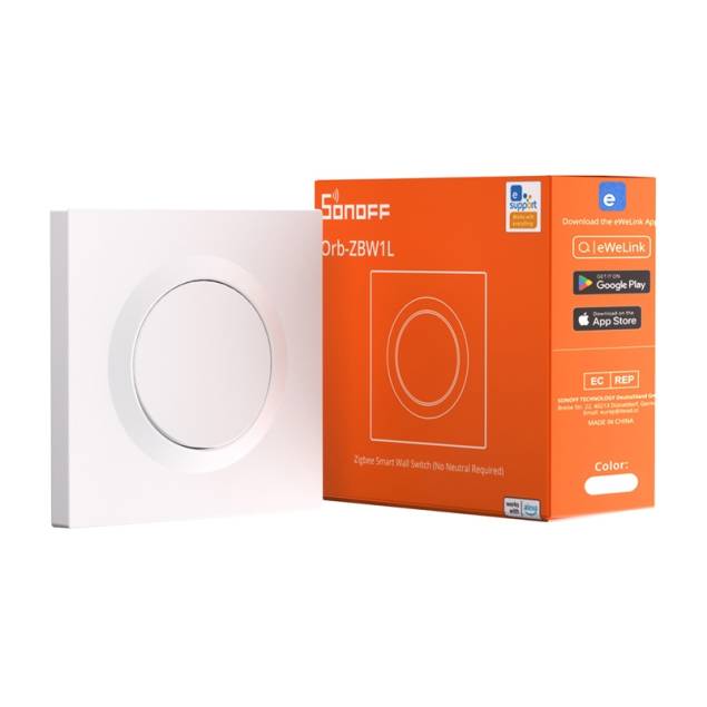 Smart wall Wi-Fi switch SONOFF ZBMINIL2-E med Matter