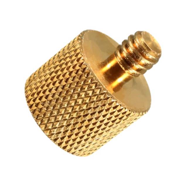 Adapter fra 3/8 tomme hun til 1/4 tomme han beslag til kameraer og stativer