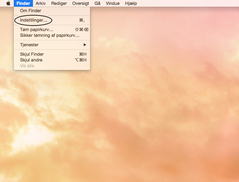 fjern disk ikoner på din Mac's skrivebord